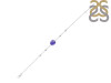 Tanzanite Raw Crystal & White Topaz Bracelet TZN-RCYB-2