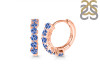 Tanzanite Hoop Hoop Earring TZN-RDE-1473.