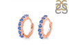 Tanzanite Hoop Hoop Earring TZN-RDE-1473.