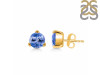 Tanzanite Stud Earring TZN-RDE-1564.