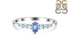 Tanzanite & Moonstone Ring TZN-RDR-2532-RBM.