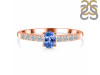 Tanzanite & White Topaz Ring TZN-RDR-2538.