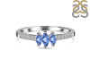 Tanzanite & White Topaz Ring TZN-RDR-2540.