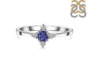Tanzanite & White Topaz Ring TZN-RDR-2541.