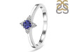 Tanzanite & White Topaz Ring TZN-RDR-2541.