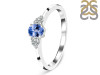 Tanzanite & White Topaz Ring TZN-RDR-2542.