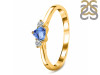 Tanzanite & White Topaz Ring TZN-RDR-2543-RBM.