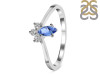 Tanzanite & White Topaz Ring TZN-RDR-2590.