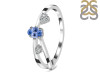 Tanzanite & White Topaz Ring TZN-RDR-2629.