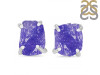 Tanzanite Raw Crystal Stud Earring TZN-RE-200.
