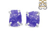 Tanzanite Raw Crystal Stud Earring TZN-RE-350.