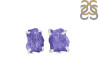 Tanzanite Raw Crystal Stud Earring TZN-RE-397.