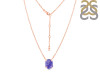 Tanzanite Raw Crystal Necklace TZN-RN-200.