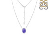 Tanzanite Raw Crystal Necklace TZN-RN-200.