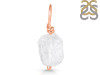 White Topaz Crystal Drill Pendant WTZ-RCYP-7