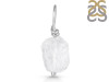 White Topaz Crystal Drill Pendant WTZ-RCYP-7