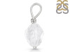 White Topaz Crystal Drill Pendant WTZ-RCYP-7