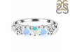 Opal & Moonstone & White Topaz Ring OPL / RBM / WTZ-RDR-2748.