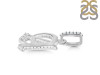 Cubic Zirconia Alphabet A Pendant CUZ-RDA-183.