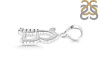 Cubic Zirconia Alphabet B Pendant CUZ-RDA-158.