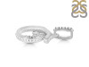 Cubic Zirconia Alphabet G Pendant CUZ-RDA-189.