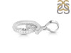 Cubic Zirconia Alphabet G Pendant CUZ-RDA-163.