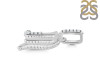 Cubic Zirconia Alphabet M Pendant CUZ-RDA-195.