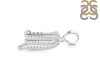 Cubic Zirconia Alphabet M Pendant CUZ-RDA-169.