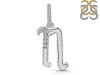 Cubic Zirconia Alphabet N Pendant CUZ-RDA-196.