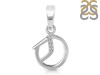 Cubic Zirconia Alphabet O Pendant CUZ-RDA-171.