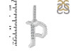 Cubic Zirconia Alphabet P Pendant CUZ-RDA-198.