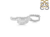 Cubic Zirconia Alphabet P Pendant CUZ-RDA-198.