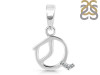 Cubic Zirconia Alphabet Q Pendant CUZ-RDA-173.
