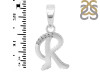 Cubic Zirconia Alphabet R Pendant CUZ-RDA-174.