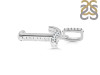 Cubic Zirconia Alphabet T Pendant CUZ-RDA-202.