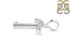Cubic Zirconia Alphabet T Pendant CUZ-RDA-176.