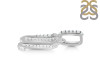 Cubic Zirconia Alphabet U Pendant CUZ-RDA-203.