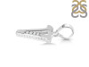 Cubic Zirconia Alphabet V Pendant CUZ-RDA-178.