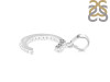 Cubic Zirconia Alphabet C Pendant CUZ-RDA-159.