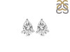 White Topaz Stud Earring WTZ-RDE-1368.