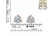 White Topaz Stud Earring WTZ-RDE-1567.