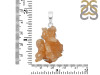 Yellow Druzy Pendant-SP YDZ-1-12