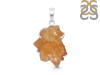 Yellow Druzy Pendant-SP YDZ-1-31
