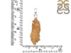 Yellow Druzy Pendant-SP YDZ-1-35
