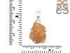 Yellow Druzy Pendant-SP YDZ-1-38
