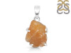 Yellow Druzy Pendant-SP YDZ-1-38