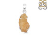 Yellow Druzy Pendant-SP YDZ-1-39