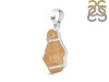 Yellow Druzy Pendant-SP YDZ-1-39