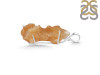 Yellow Druzy Pendant-SP YDZ-1-44