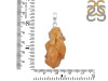 Yellow Druzy Pendant-SP YDZ-1-45
